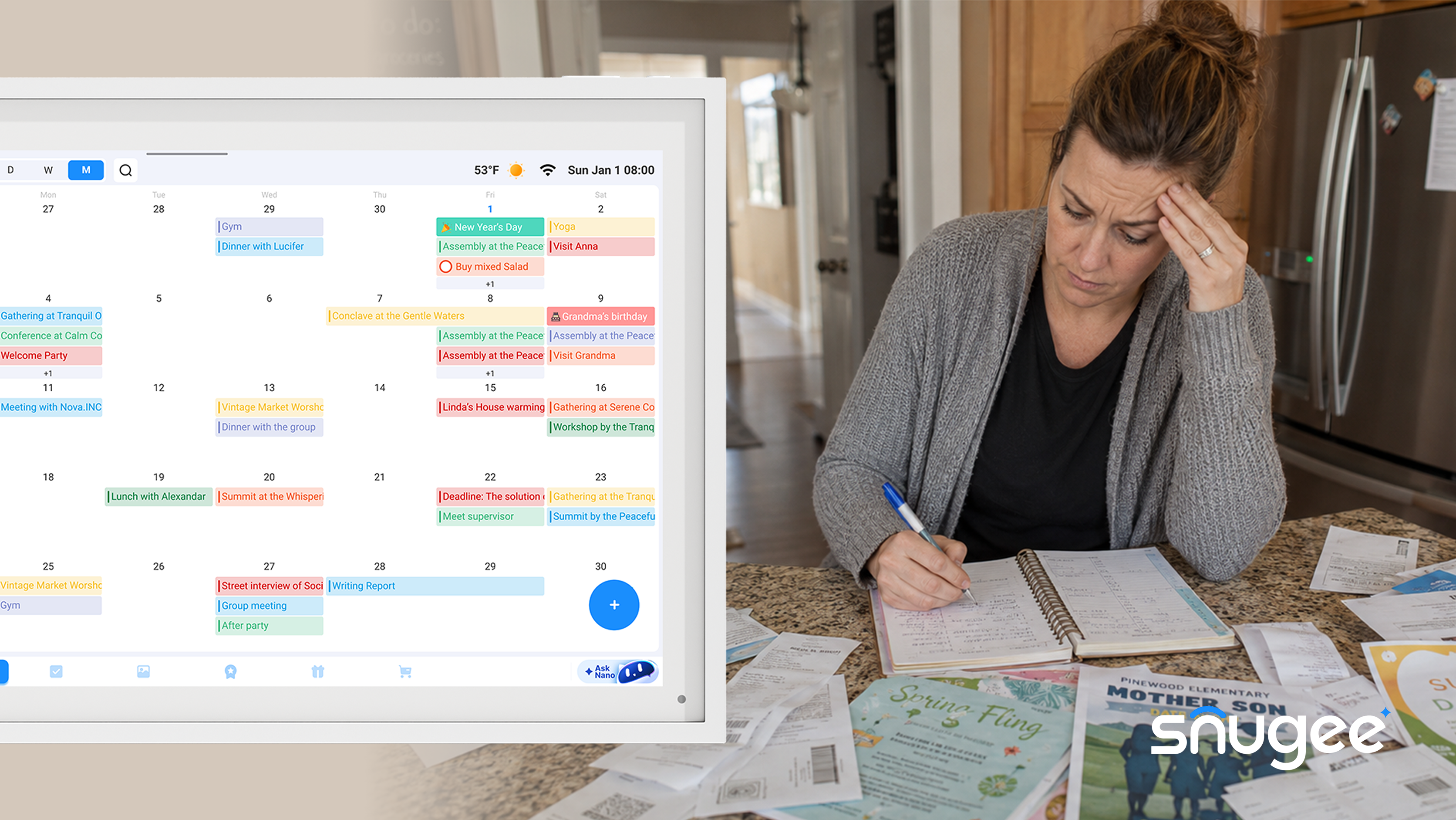 Digital Family Calendar vs. Paper Calendar: Why More Families are Switching