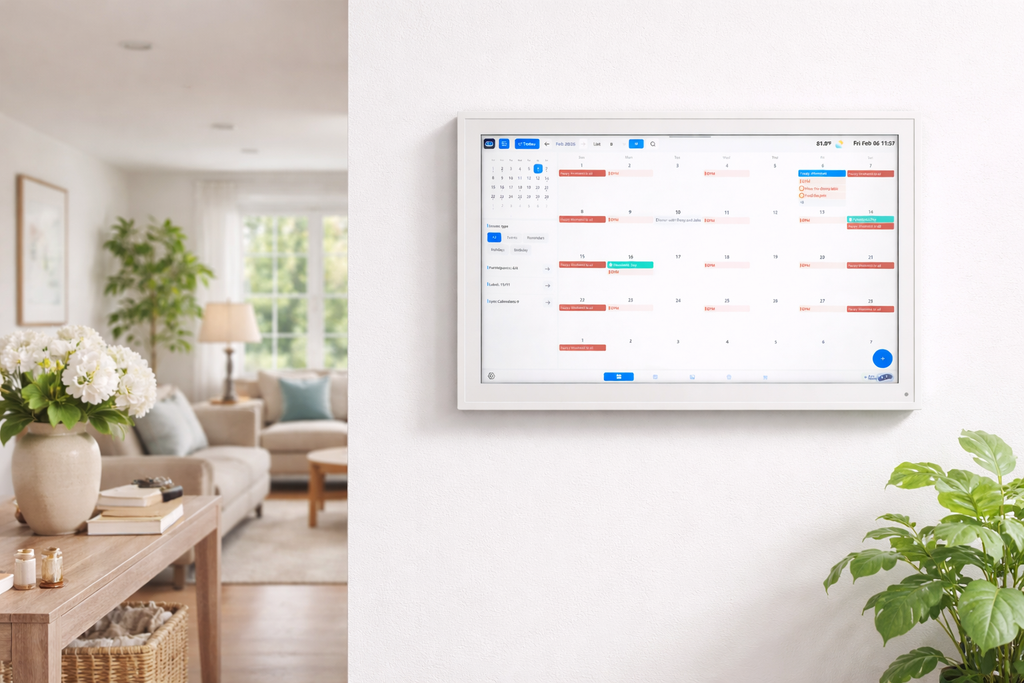 Snugee Family Calendar Display 15.6″ Touchscreen