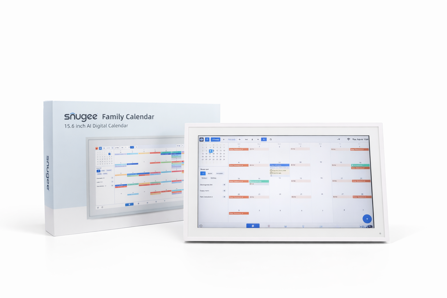 Snugee Family Calendar Display 15.6″ Touchscreen